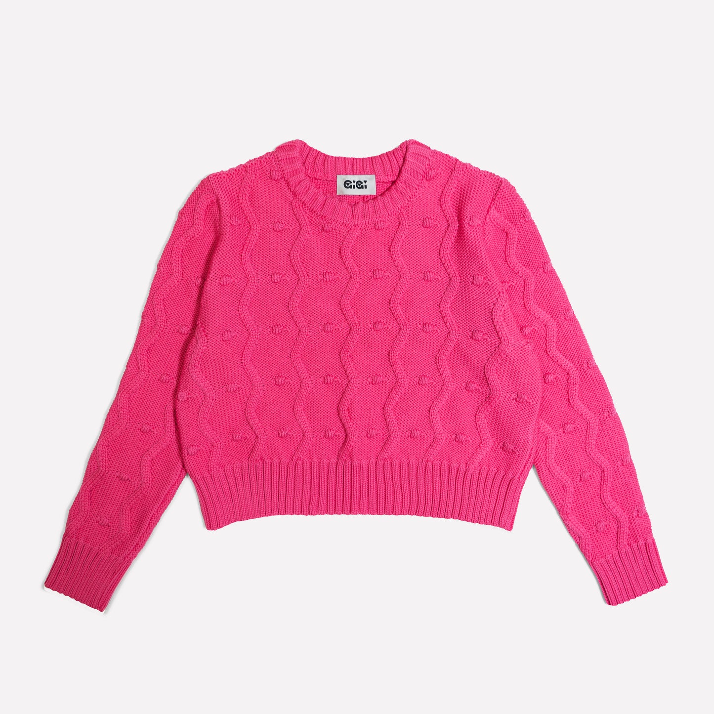Bubble Sweater in Pink
