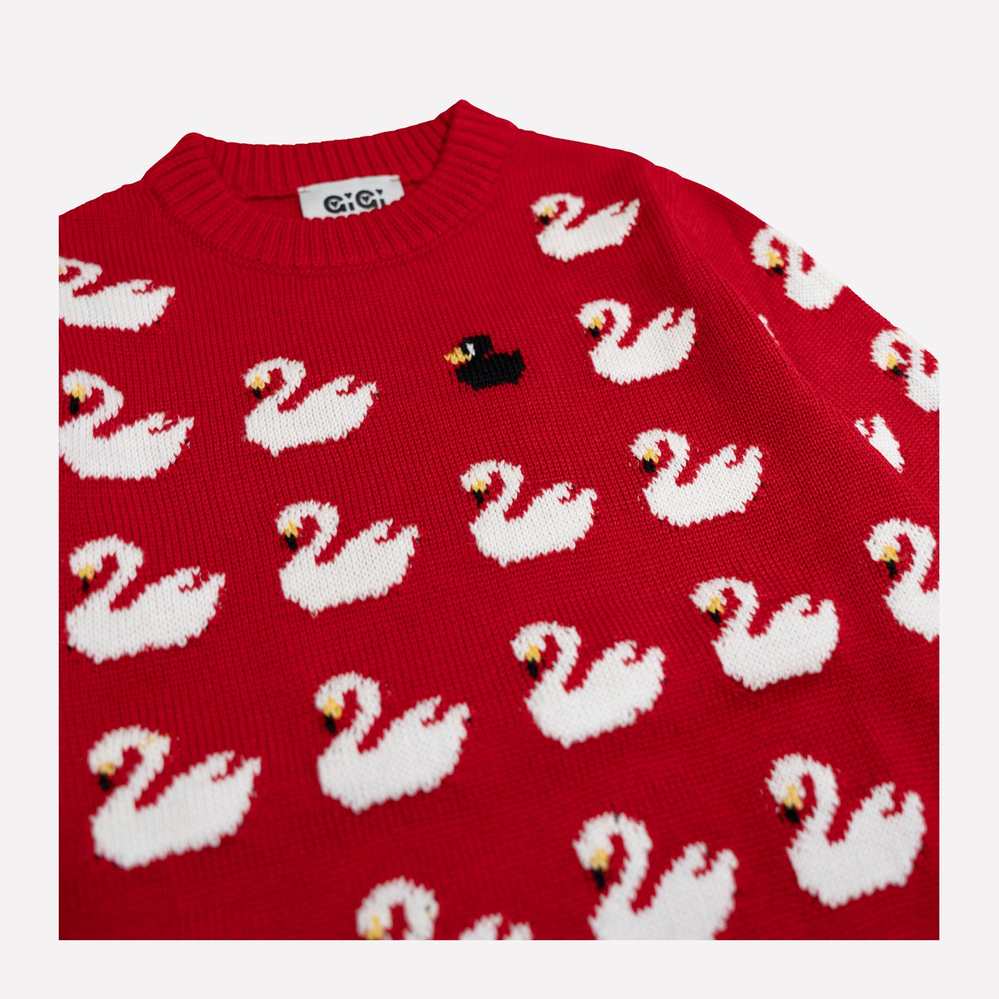 Ugly Duckling Sweater in Red
