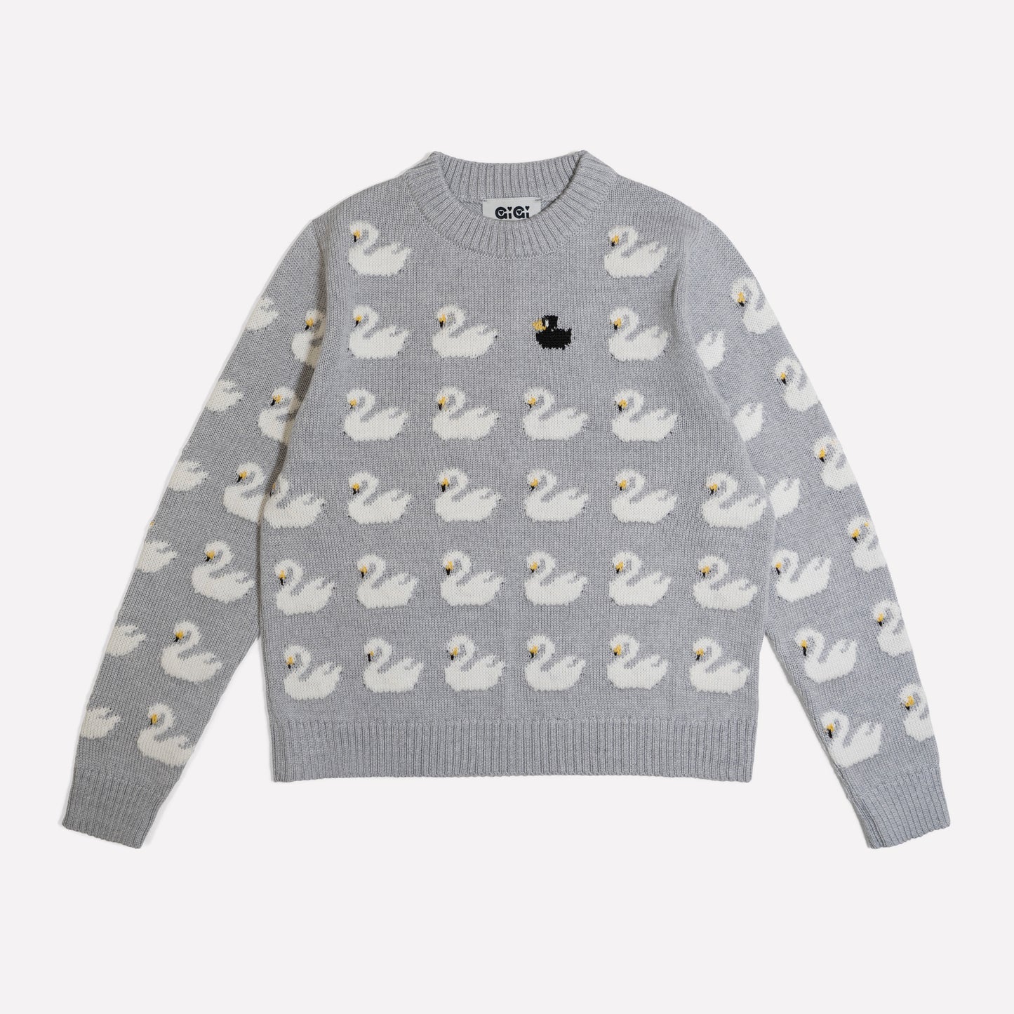 Ugly Duckling Sweater in Light Grey