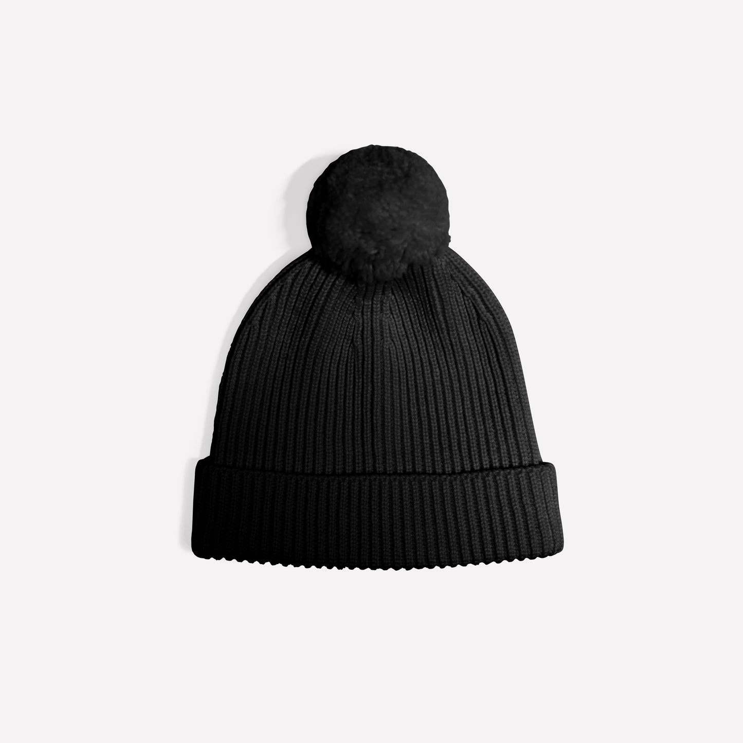 Neve Pom Pom Hat in Black