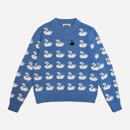 Ugly Duckling Sweater in Blue Marl