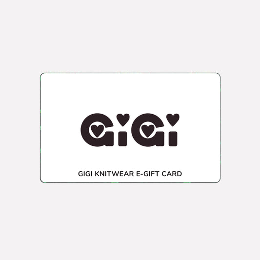 GiGi Knitwear Gift Card