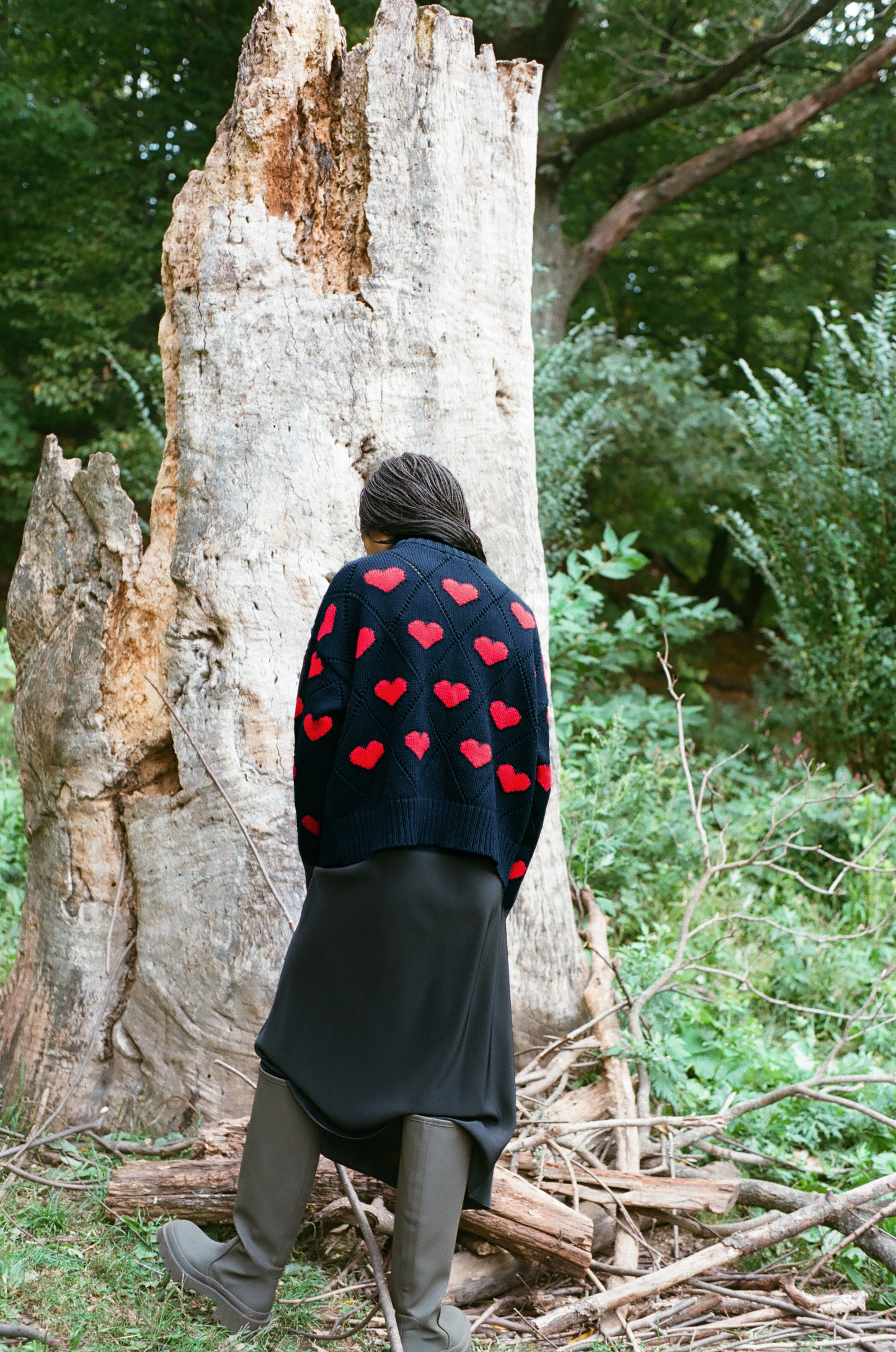 Love Sweater in Navy