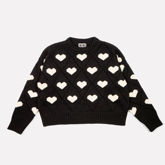 Love Sweater in Black
