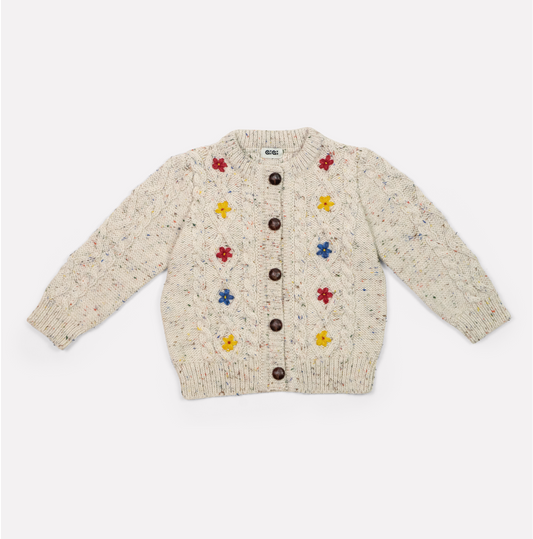 Wild Flower Cardi Natural
