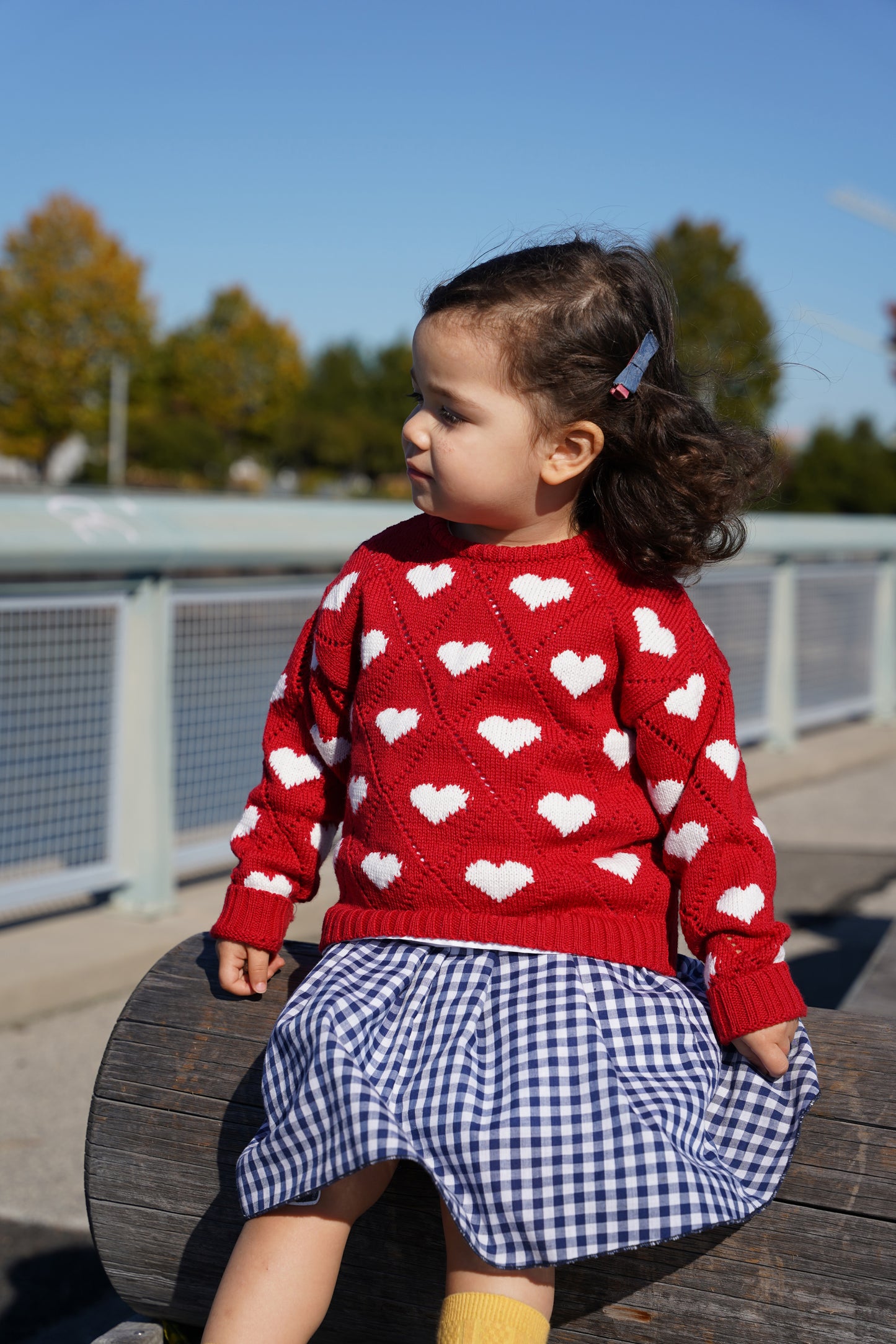 Love Sweater Mini in Red