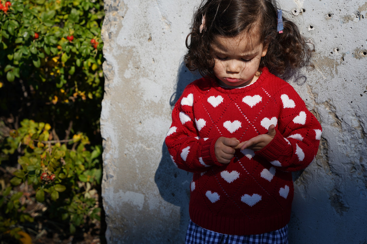 Love Sweater Mini in Red