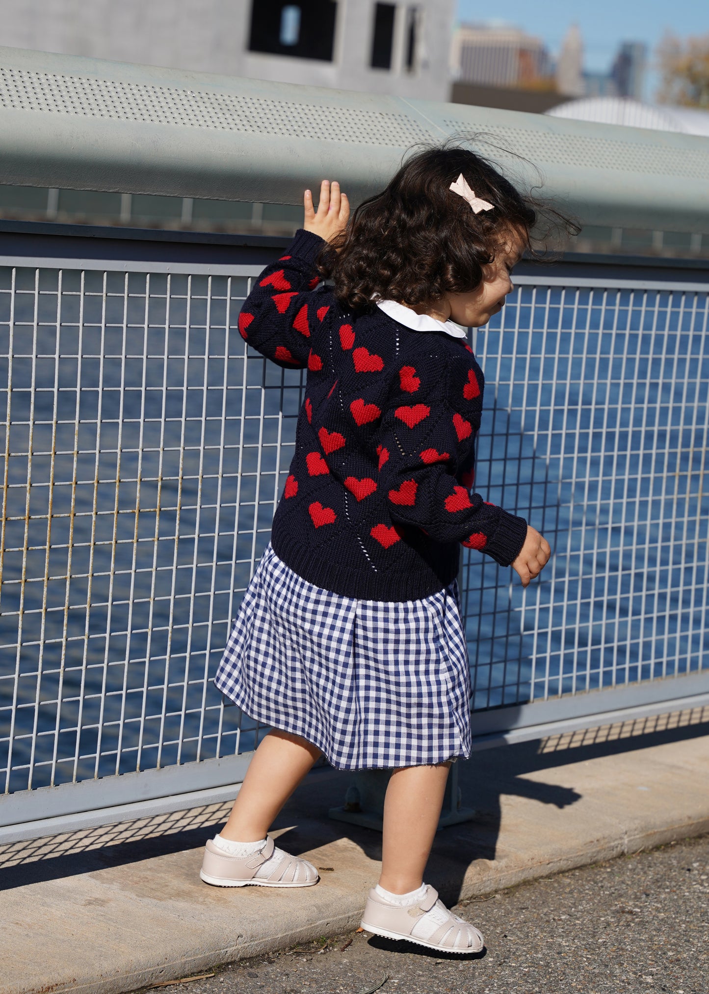 Love Sweater Mini in Navy