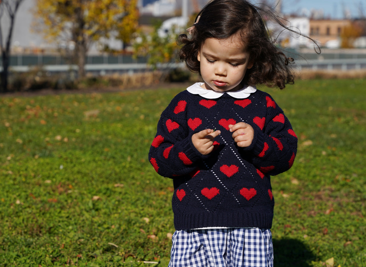 Love Sweater Mini in Navy