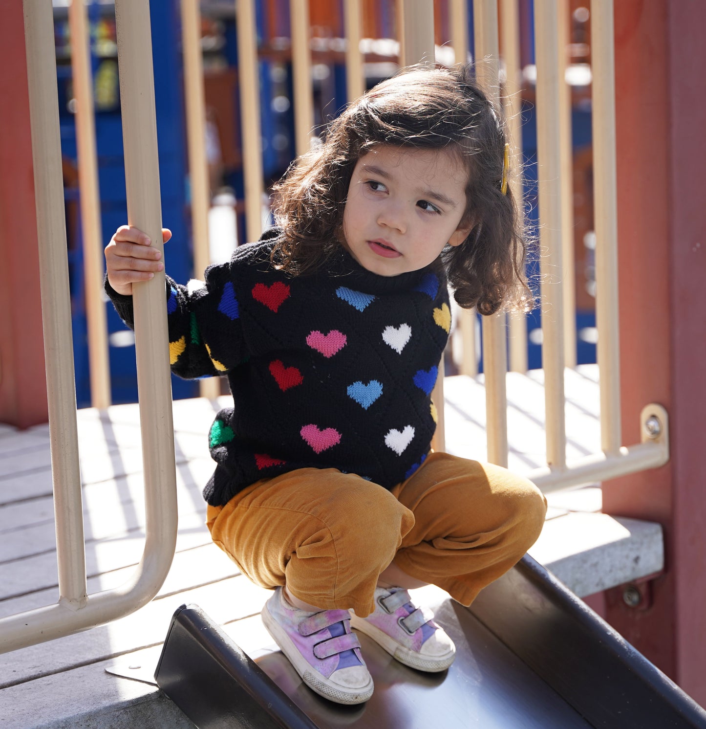 Love Sweater Mini in Multicolor