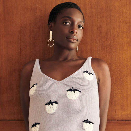 Strawberry Tanktop in Lavender