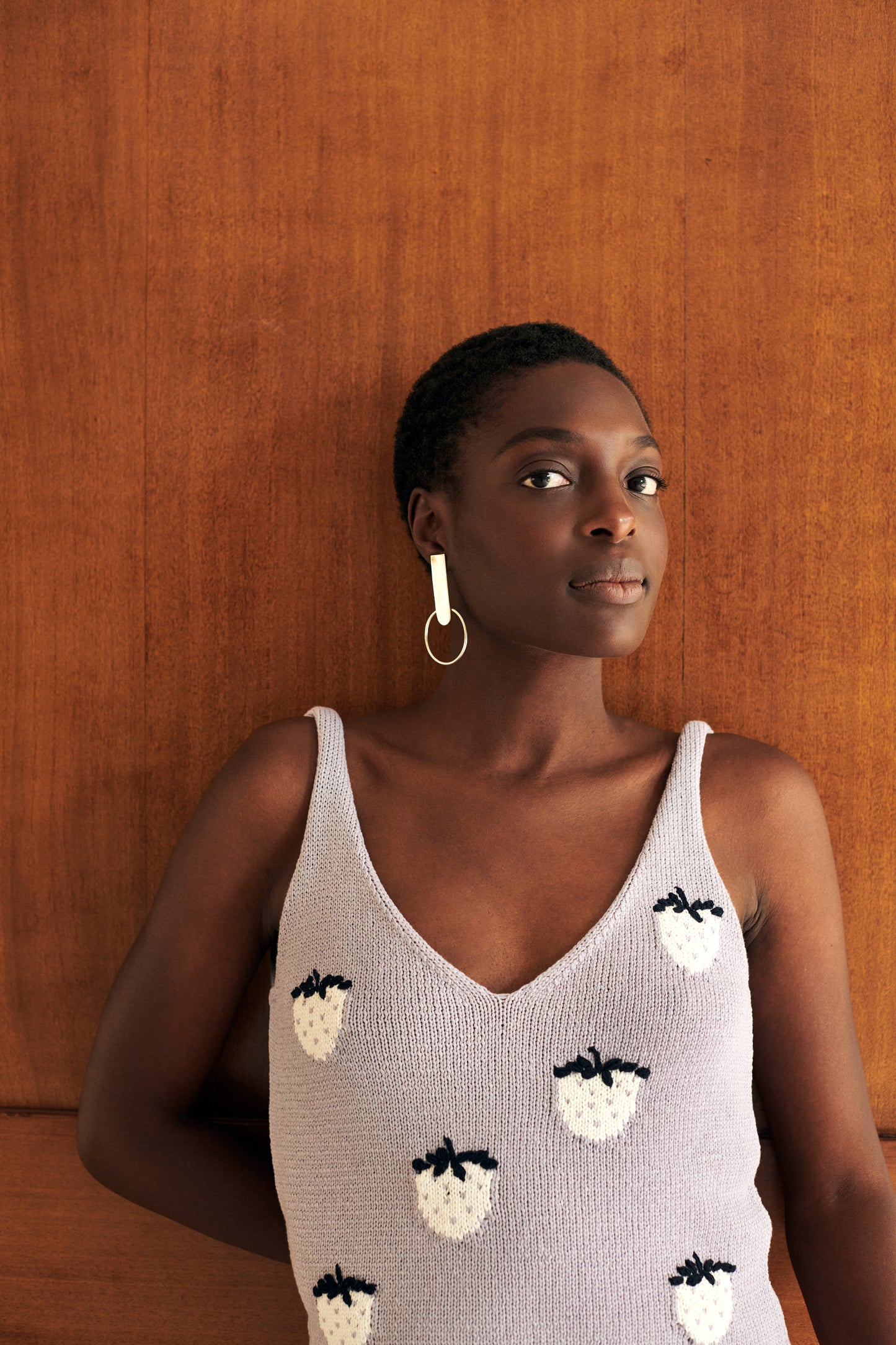 Strawberry Tanktop in Lavender