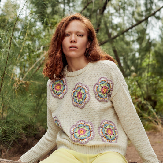 Bloom Sweater in Natural