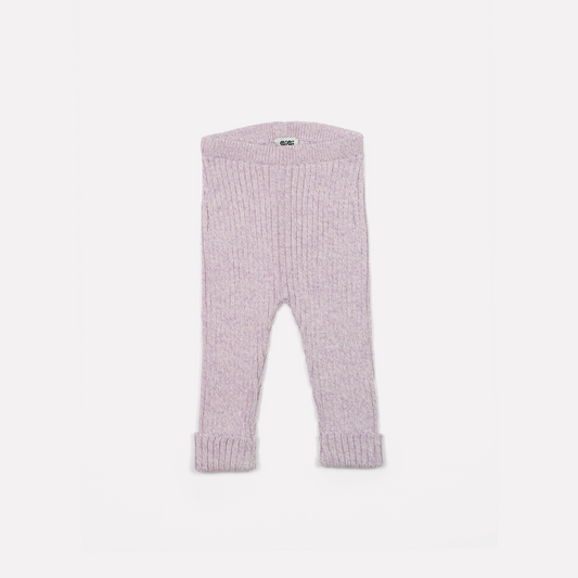 Knit Leggings in Lavender