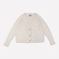 Cable Cardigan in Ivory GiGi + Ophelia & Indigo