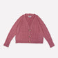 Cable Cardigan in Dark Rose GiGi + Ophelia & Indigo