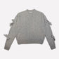 Bow Sweater in Grey