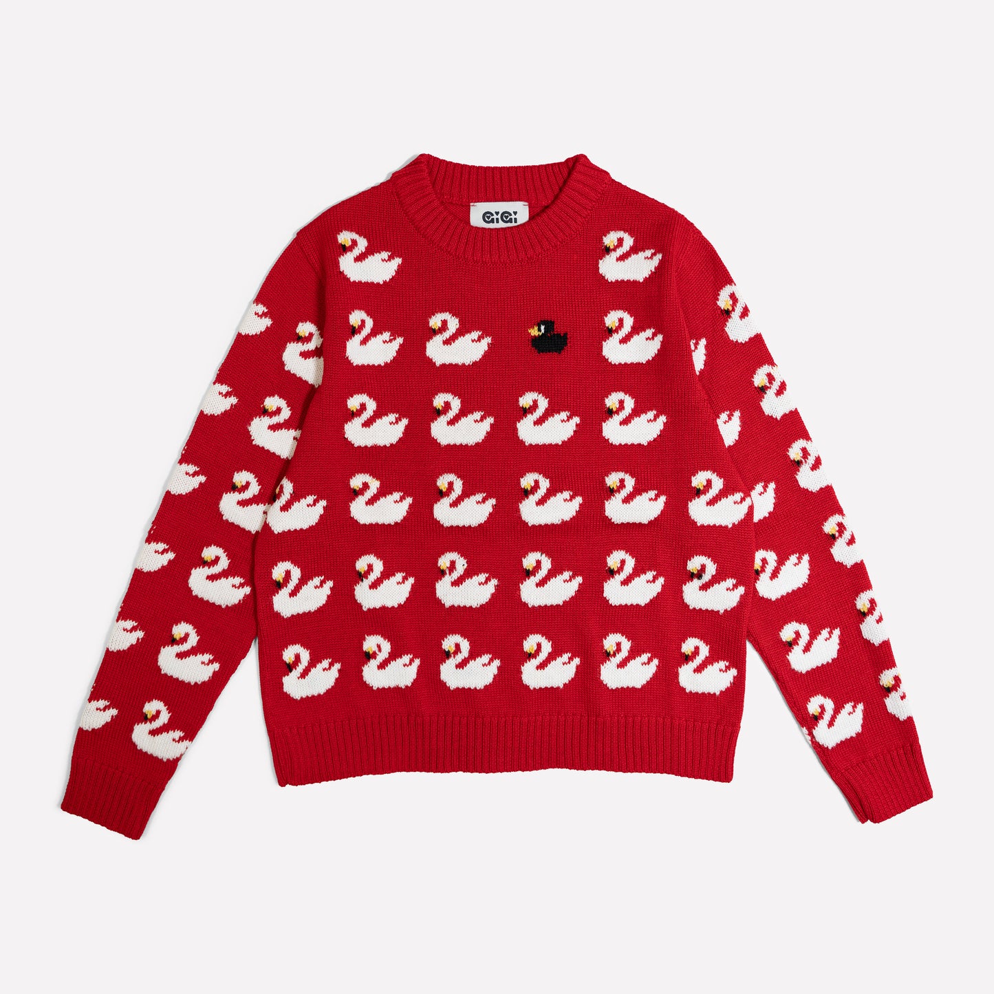 Ugly Duckling Sweater in Red