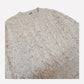 Oversized Cable Sweater in Natural Speckle