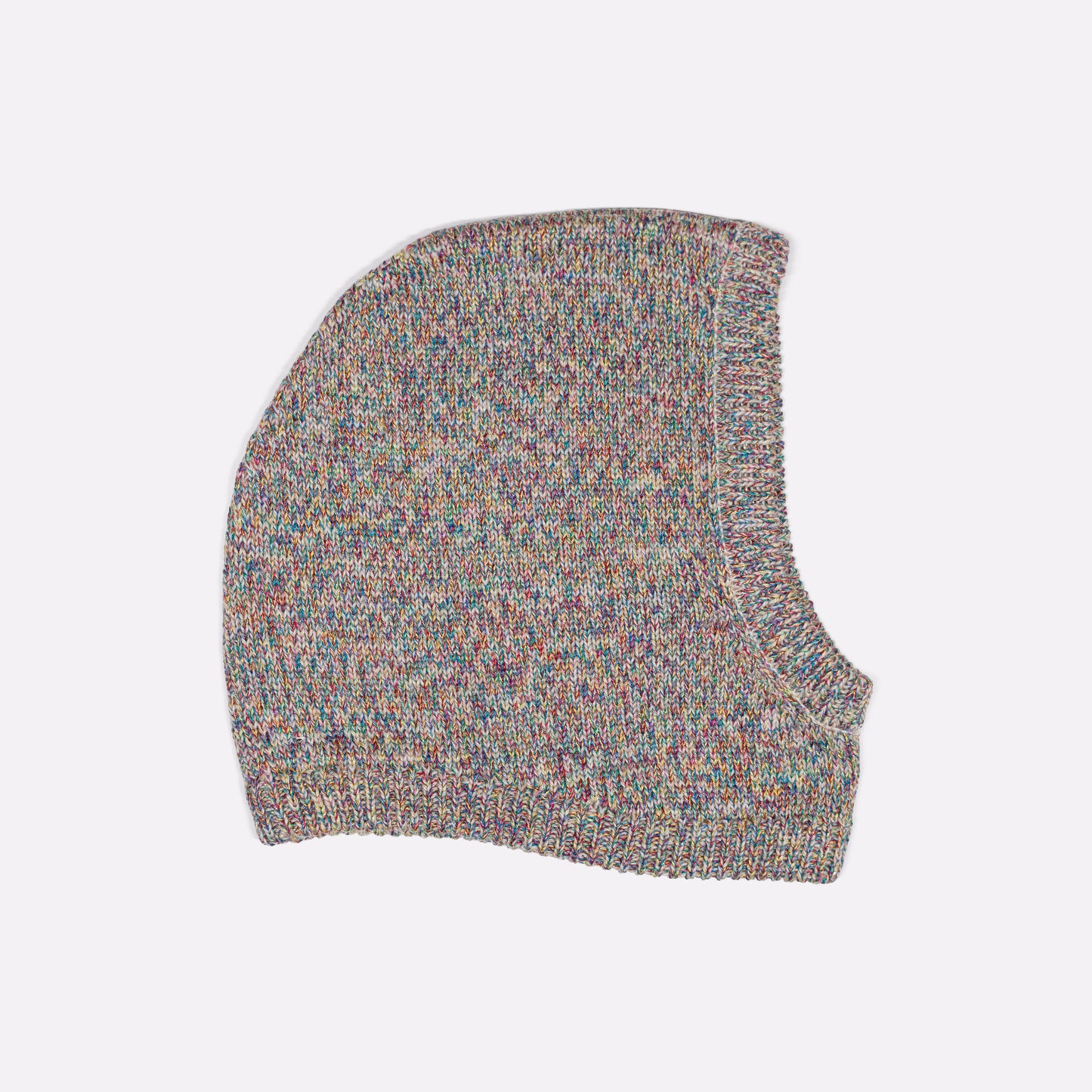 Eero Balaclava Hat in Beige Lurex