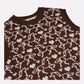 Gallop Jaquard Vest in Brown