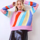 Chrome Stripe Sweater in Multicolor