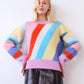 Chrome Stripe Sweater in Multicolor