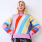 Chrome Stripe Sweater in Multicolor
