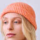 Tiny Beannie in Tangerine