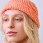 Tiny Beannie in Tangerine