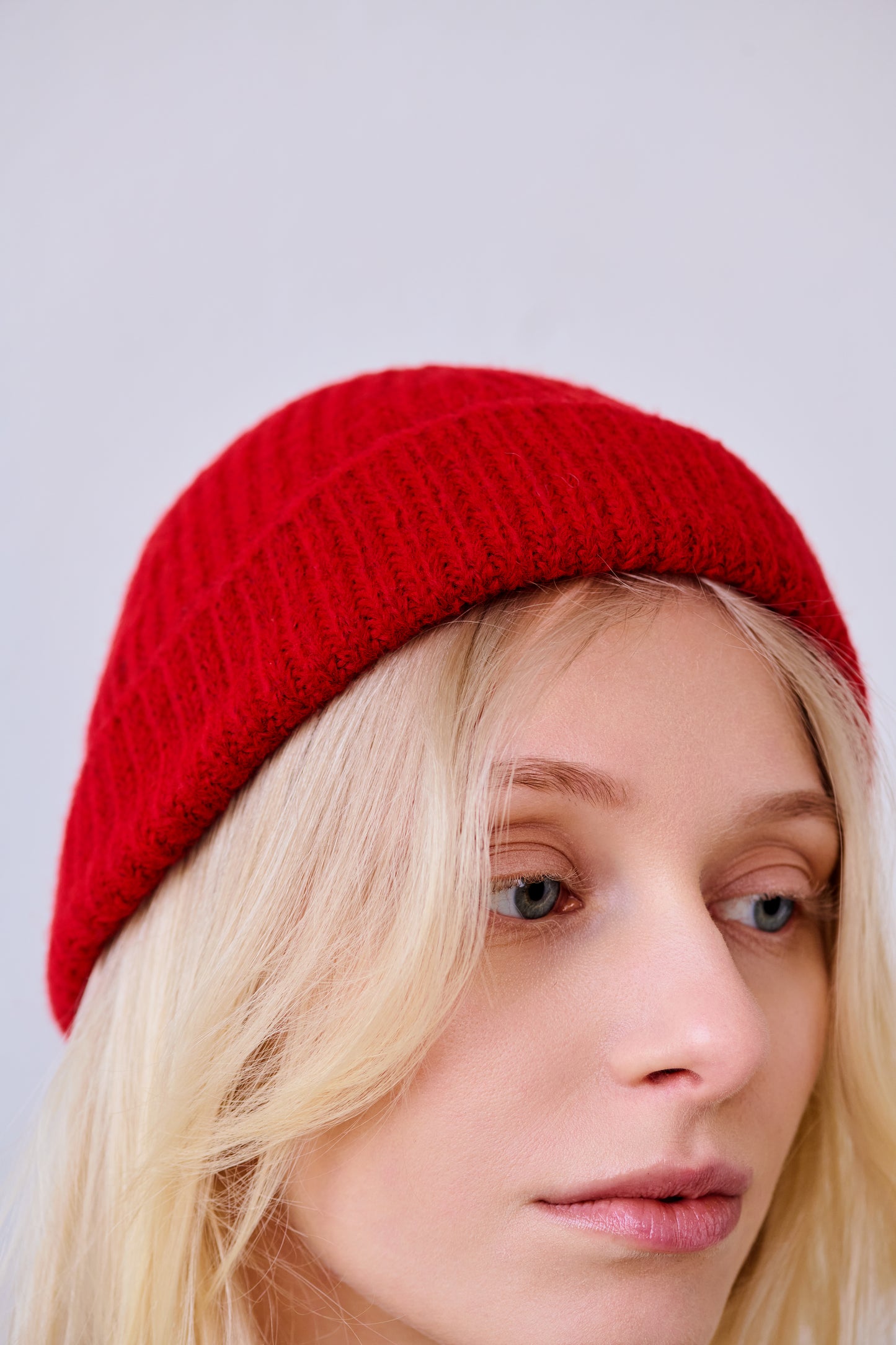 Tiny Beannie in Red