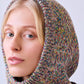 Eero Balaclava Hat in Beige Lurex
