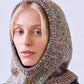 Eero Balaclava Hat in Beige Lurex