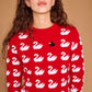 Ugly Duckling Sweater in Red