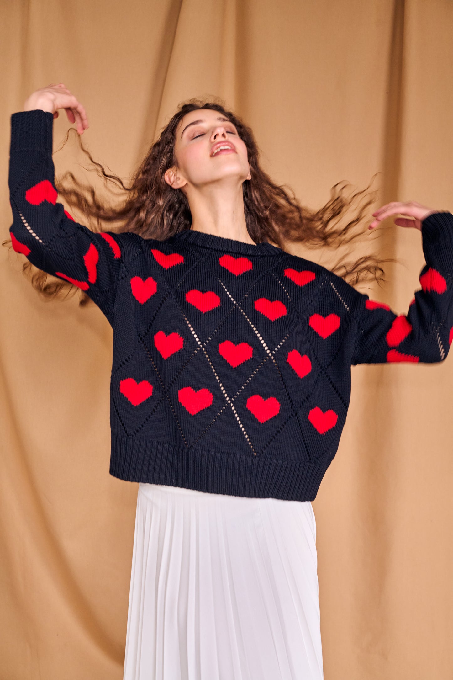 Love Sweater in Navy