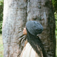 Cable Hat in Black Marl