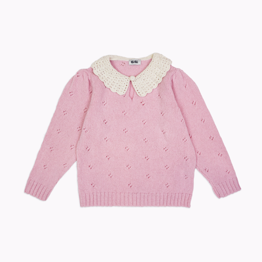 Dolly Sweater Mini in Light Pink