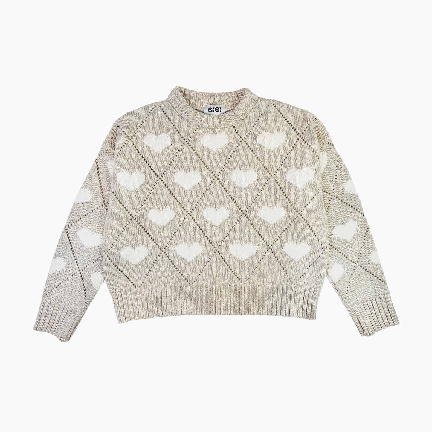 Love Sweater in Beige Marl