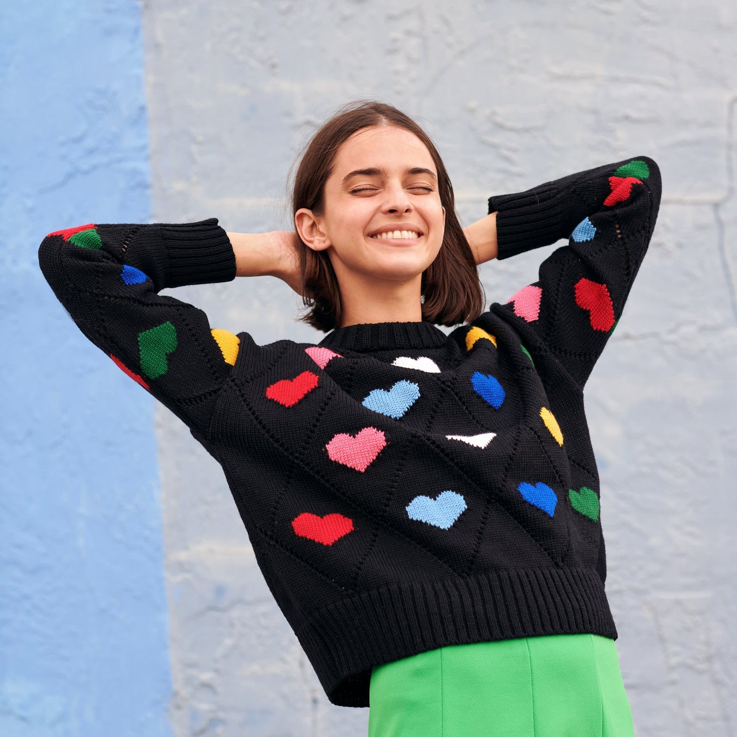 Love Sweater in Multicolor