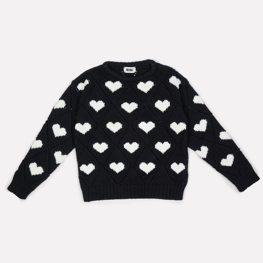 Love Sweater Mini in Black