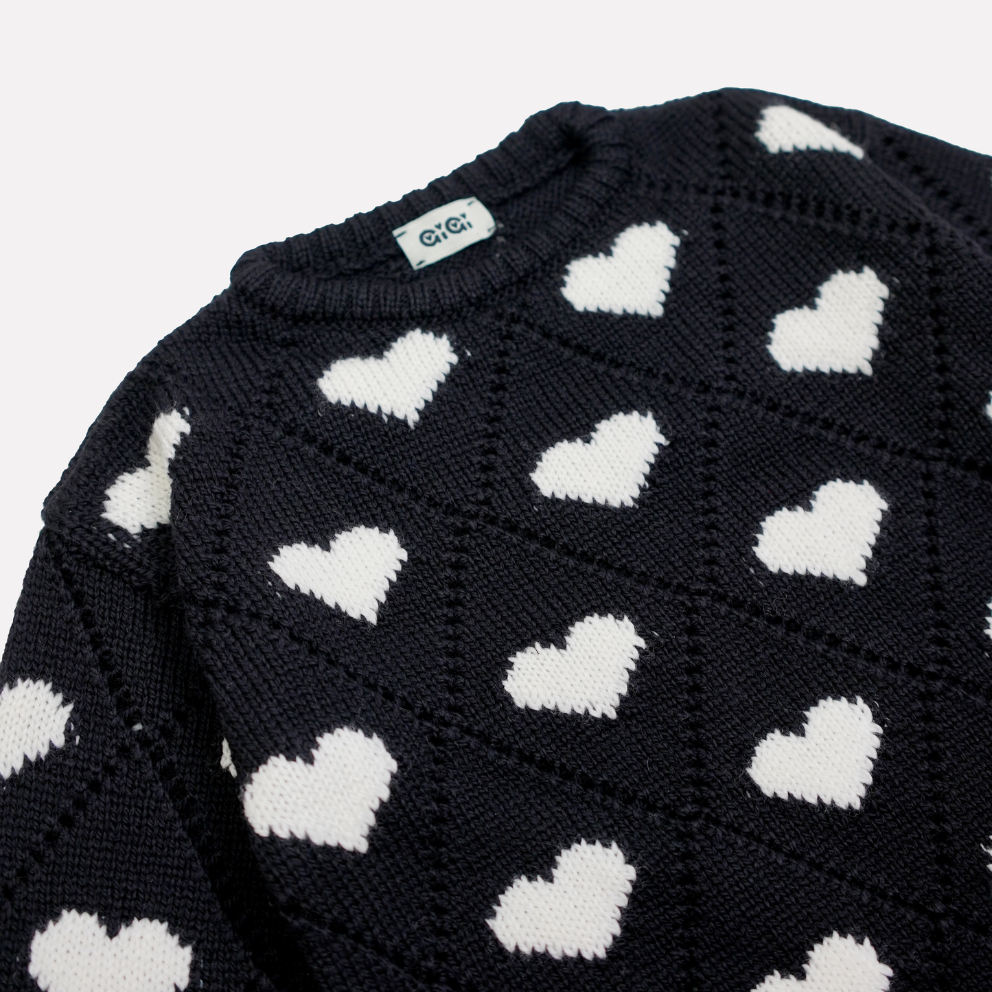 Love Sweater Mini in Black