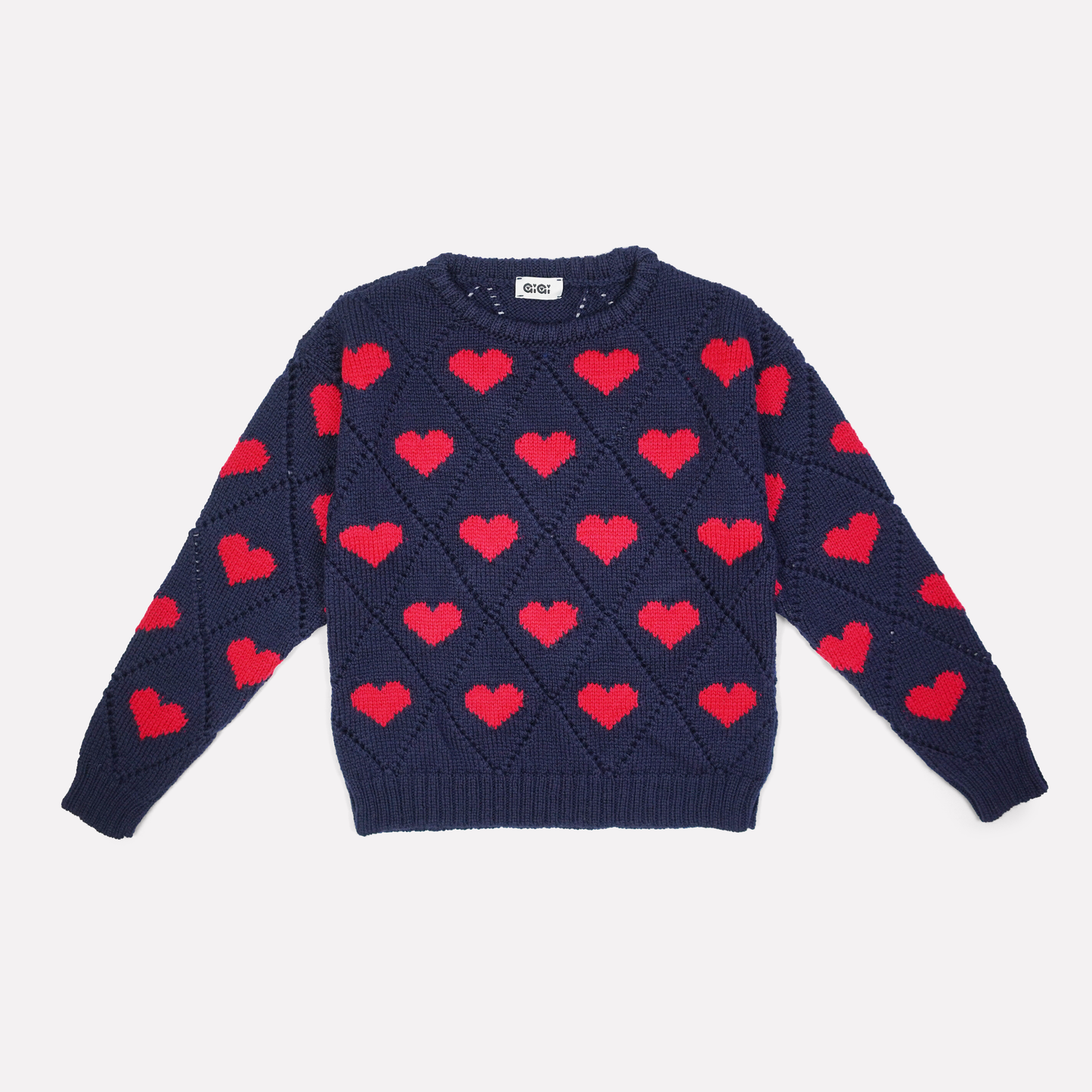 Love Sweater Mini in Navy