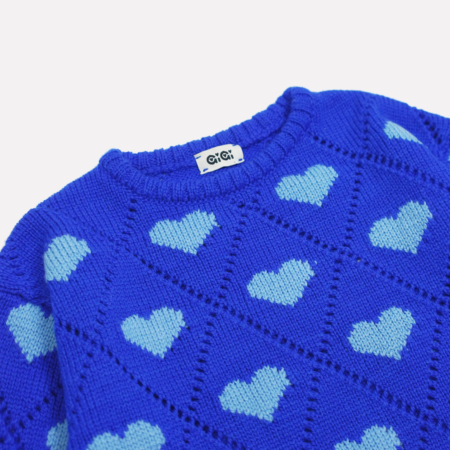 Love Sweater Mini in Cobalt Blue